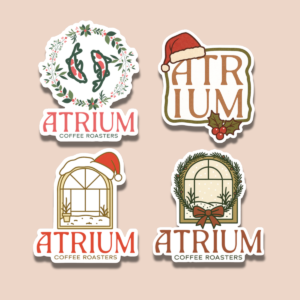 Winter At The Atrium - Sticker Set